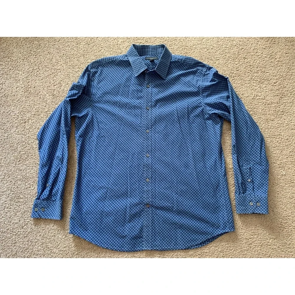 Banana Republic Men Blue button up shirt Slim Fit XL
